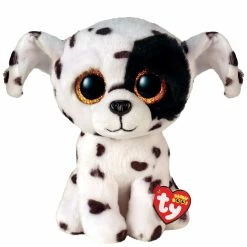 Beanie Boos Ty Beanie Boos Regular Plush Luther Spotted Dog