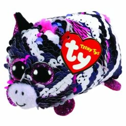 Beanie Boos Ty Beanie Boos Flippables Teeny Tys Zoe Pink Zebra