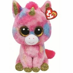 Beanie Boos Ty Beanie Boos Medium Plush Fantasia The Multicoloured Unicorn