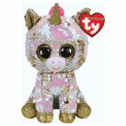 Beanie Boos Ty Beanie Boos Flippables Regular Plush Fantasia Unicorn