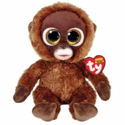 Beanie Boos Ty Beanie Boos Regular Plush Chessie Monkey Brown