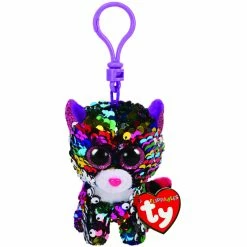 Beanie Boos Ty Beanie Boos Flippables Clip Dotty Multi Leopard