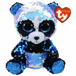 Beanie Boos Ty Beanie Boos Flippables Medium Plush Bamboo Panda