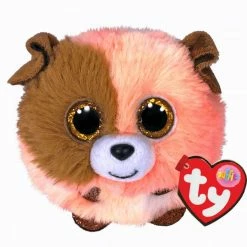 Beanie Boos Ty Puffies Mandarin Dog