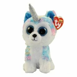 Beanie Boos Ty Beanie Boos Regular Plush Helena Husky With Horn