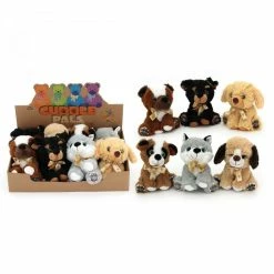 Other Sitting Dogs Plush 16cm Assorted
