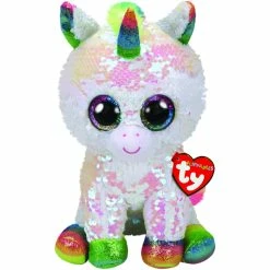 Beanie Boos Ty Beanie Boos Flippables Medium Plush Pixy White Unicorn