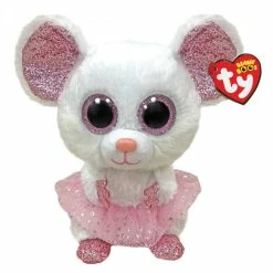 Beanie Boos Ty Beanie Boos Regular Plush Nina Mouse With Tutu