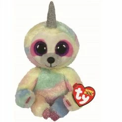Beanie Boos Ty Beanie Boos Regular Plush Cooper Sloth With Horn