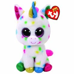 Beanie Boos Ty Beanie Boos Regular Plush Harmonie Speckled Unicorn