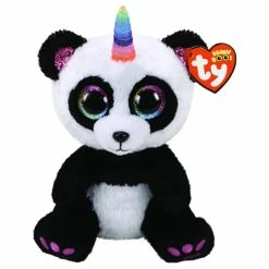 Beanie Boos Ty Beanie Boos Regular Plush Paris Panda With Horn