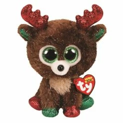 Beanie Boos Ty Beanie Boos Regular Plush Christmas Fudge Reindeer