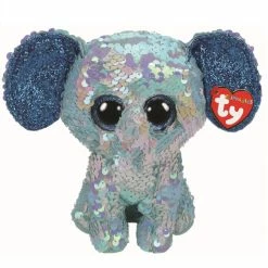 Beanie Boos Ty Beanie Boos Flippables Medium Plush Stuart Elephant