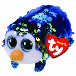 Beanie Boos Ty Beanie Boos Flippables Teeny Tys Payton Blue Penguin