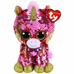 Beanie Boos Ty Beanie Boos Flippables Regular Plush Sunset Coral Unicorn