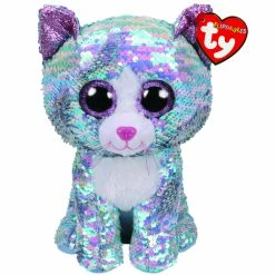 Beanie Boos Ty Beanie Boos Flippables Medium Plush Whimsy Blue Cat