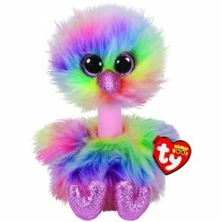 Beanie Boos Ty Beanie Boos Medium Plush Asha Pastel Ostrich