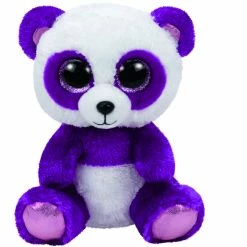 Beanie Boos Ty Beanie Boos Medium Plush Boom Boom Purple Panda