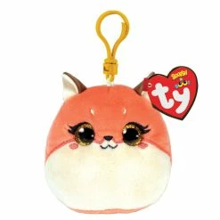 Beanie Boos Ty Beanie Boos Squish A Boo Clips Roxie Fox