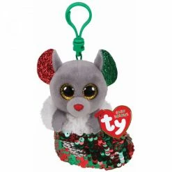 Beanie Boos Ty Beanie Boos Flippables Clip Christmas Chipper Mouse