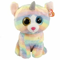 Beanie Boos Ty Beanie Boos Large Plush Heather Cat With Horn
