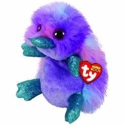 Beanie Boos Ty Beanie Boos Medium Plush Zappy Purple Platypus