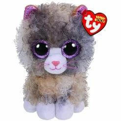 Beanie Boos Ty Beanie Boos Regular Plush Scrappy Grey Cat