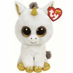 Beanie Boos Ty Beanie Boos Medium Plush Pegasus The White Unicorn