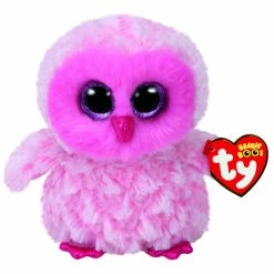 Beanie Boos Ty Beanie Boos Regular Plush Twiggy Pink Owl