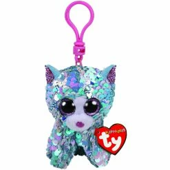 Beanie Boos Ty Beanie Boos Flippables Clip Whimsy Blue Cat