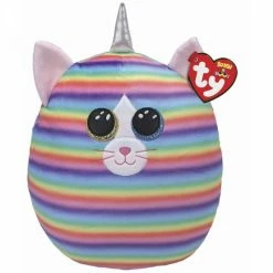 Beanie Boos Ty Beanie Boos Squish A Boo 14 Inch Heather Cat
