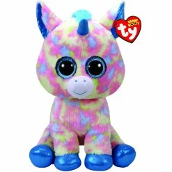 Beanie Boos Ty Beanie Boos Large Plush Blitz Blu Unicorn