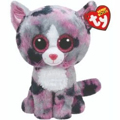 Beanie Boos Ty Beanie Boos Regular Plush Lindi The Pink Cat
