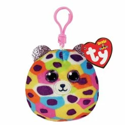 Beanie Boos Ty Beanie Boos Squish A Boo Clips Giselle Leopard