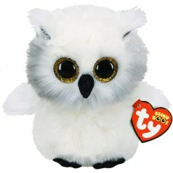 Beanie Boos Ty Beanie Boos Medium Plush Austin White Owl