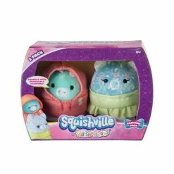 Squishmallows Squishville Mini Plush 2 Pack Assorted