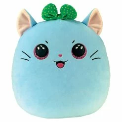 Beanie Boos Ty Beanie Boos Squish A Boo 14 Inch Kirra Cat With Bow