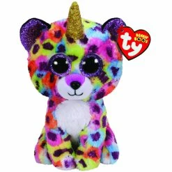 Beanie Boos Ty Beanie Boos Regular Plush Giselle Multi Leopard
