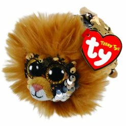 Beanie Boos Ty Beanie Boos Flippables Teeny Tys Regal Tan Lion