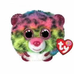 Beanie Boos Ty Puffies Dotty Leopard