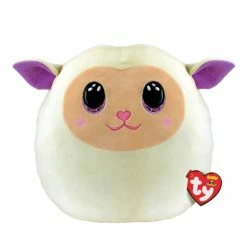 Beanie Boos Ty Beanie Boos Squish A Boo 10 Inch Fluffy Lamb