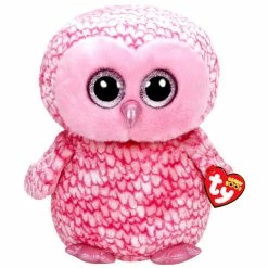 Beanie Boos Ty Beanie Boos Large Plush Pinky The Barn Owl