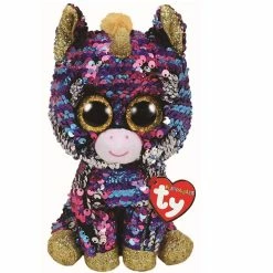 Beanie Boos Ty Beanie Boos Flippables Regular Plush Celeste Unicorn