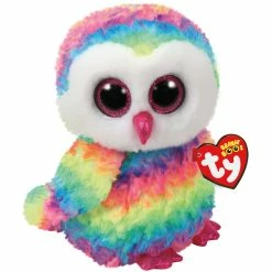 Beanie Boos Ty Beanie Boos Medium Plush Owen Multicolour Owl