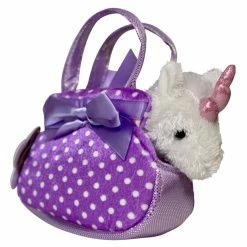 Other Plush In Bag Unicorn Purple Spot