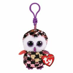 Beanie Boos Ty Beanie Boos Flippables Clip Checks Chequered Owl